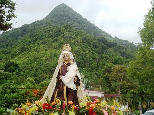 Imagen de Virgen del Carmen en San Lorenzo Montaña Santa