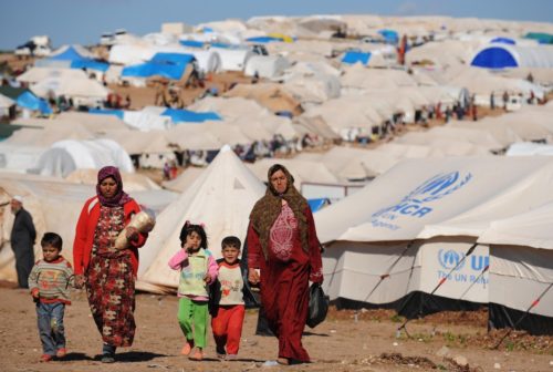 campos de refugiados sirios