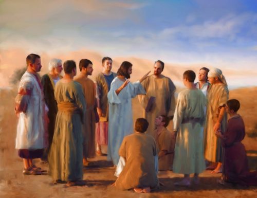 jesus habla a sus discipulos