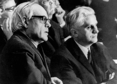 Karl Rahner y Joseph Ratzinger
