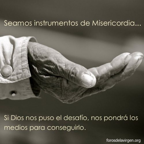 banner seamos misericordiosos