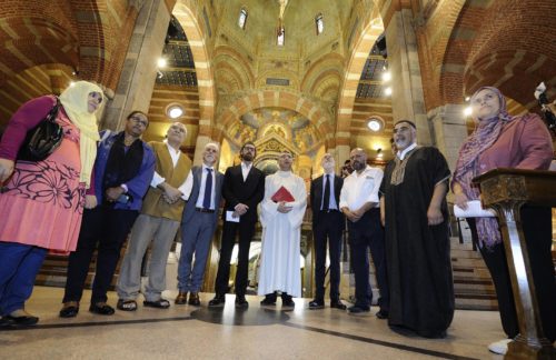 musulmanes en misa catolica