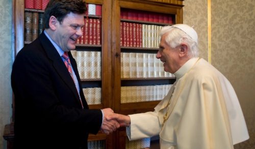 Joseph Ratzinger con Peter Seewald