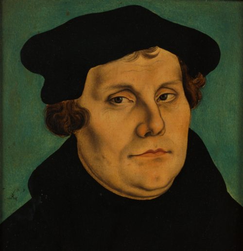 cara de martin Lutero