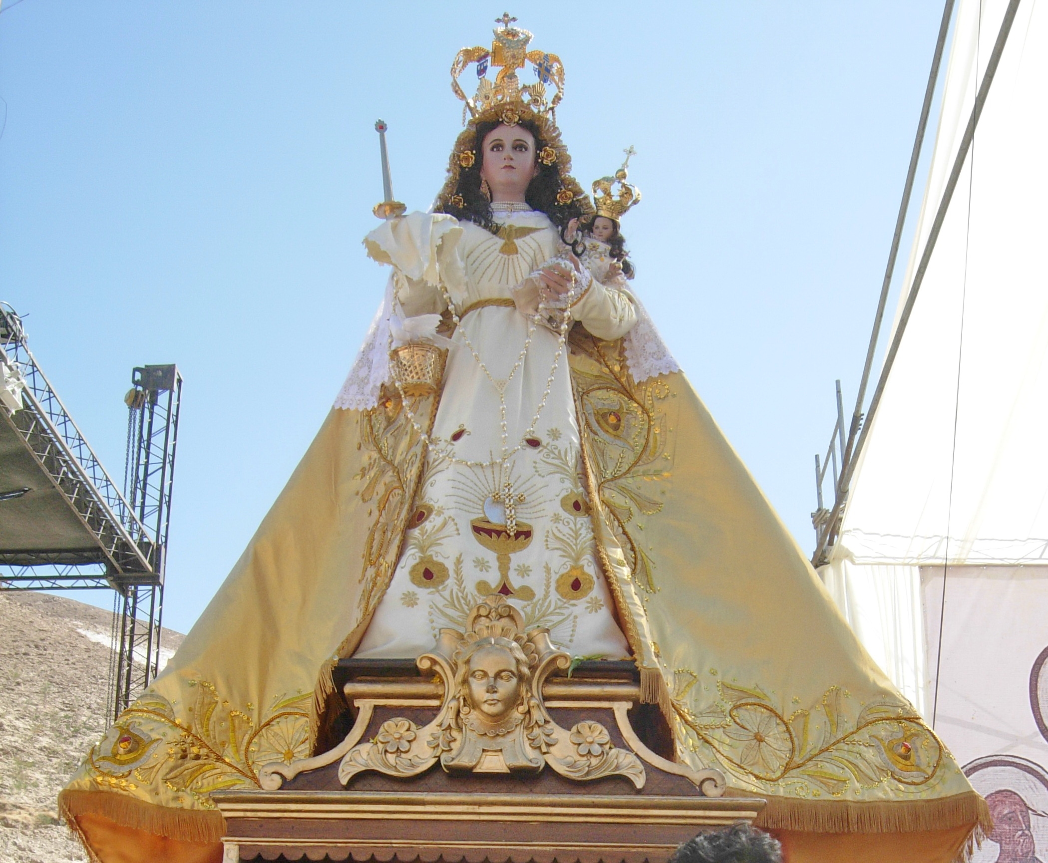 Virgen De La Candelaria De Chapi La Mamita De Los Andes Perú 1º