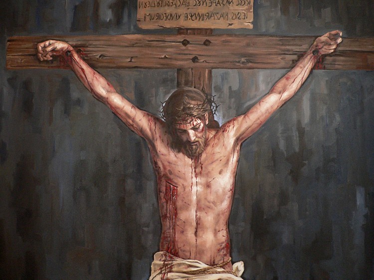 jesus crucificado.